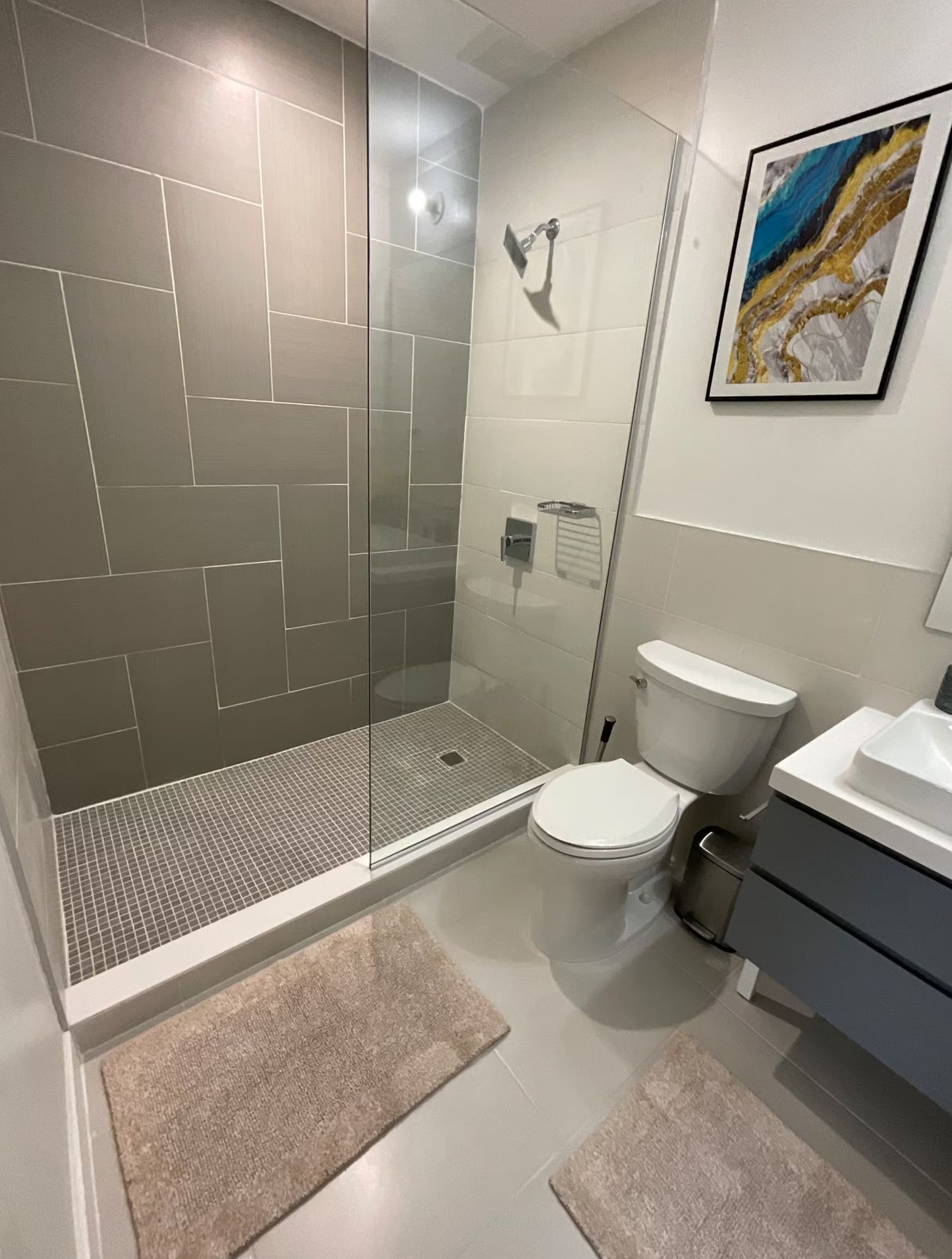 Appartement, climatisation, vue ville | Salle de bain