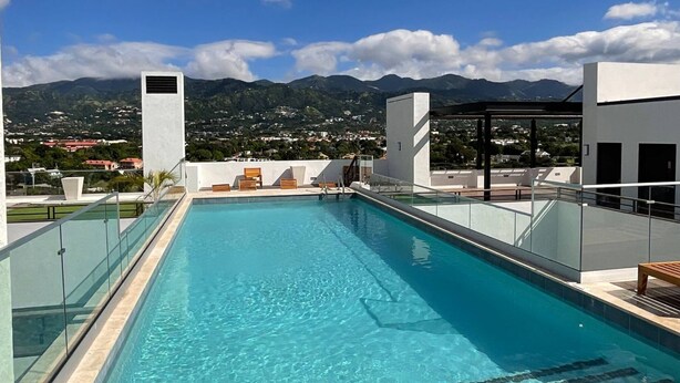 Outdoor pool - VIA Braemar Apartment with rooftop pool  (Kingston)