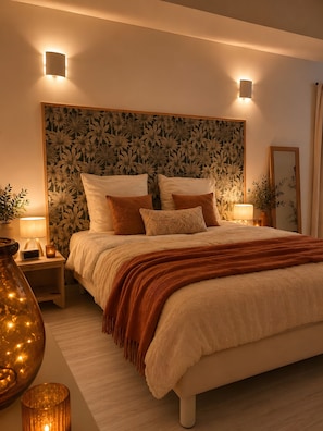 Room - Casa De Pedra Cottage with Private Terrace, Shared Garden, and Wi-Fi (Auterive)