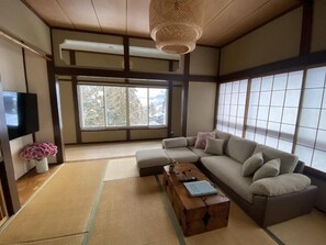 Deluxe Double Room, Garden View | Living area - Seifuso At Myoko (Myoko)