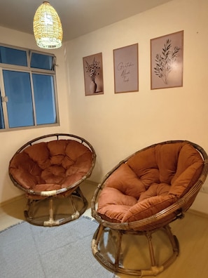 Unclassified image, 3 of 6, button - Comfort & Convenience | 2-Bedroom Apartment - Wi-Fi and Parking (Cotia)
