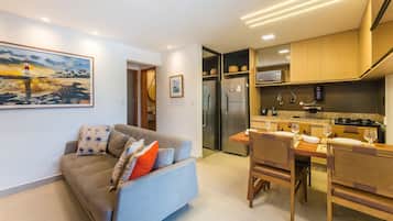 Apartamento básico | Parte interna