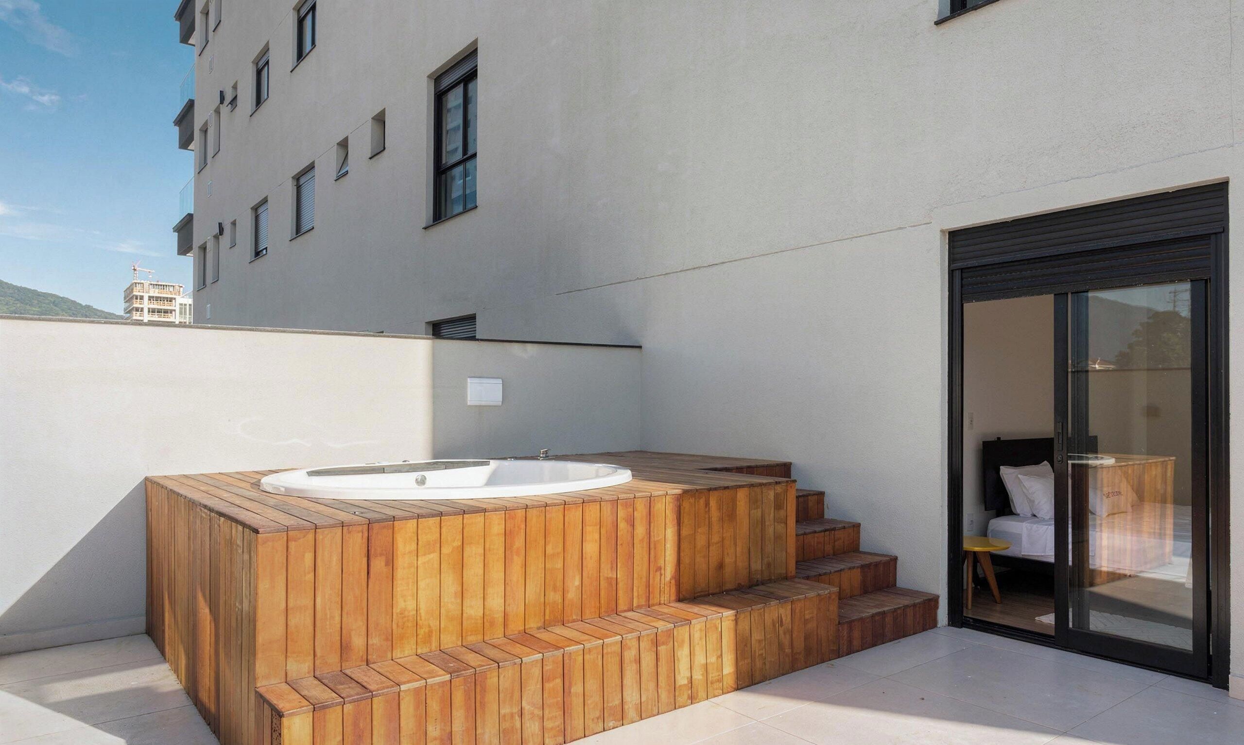 Apartamento básico | Terraço/pátio
