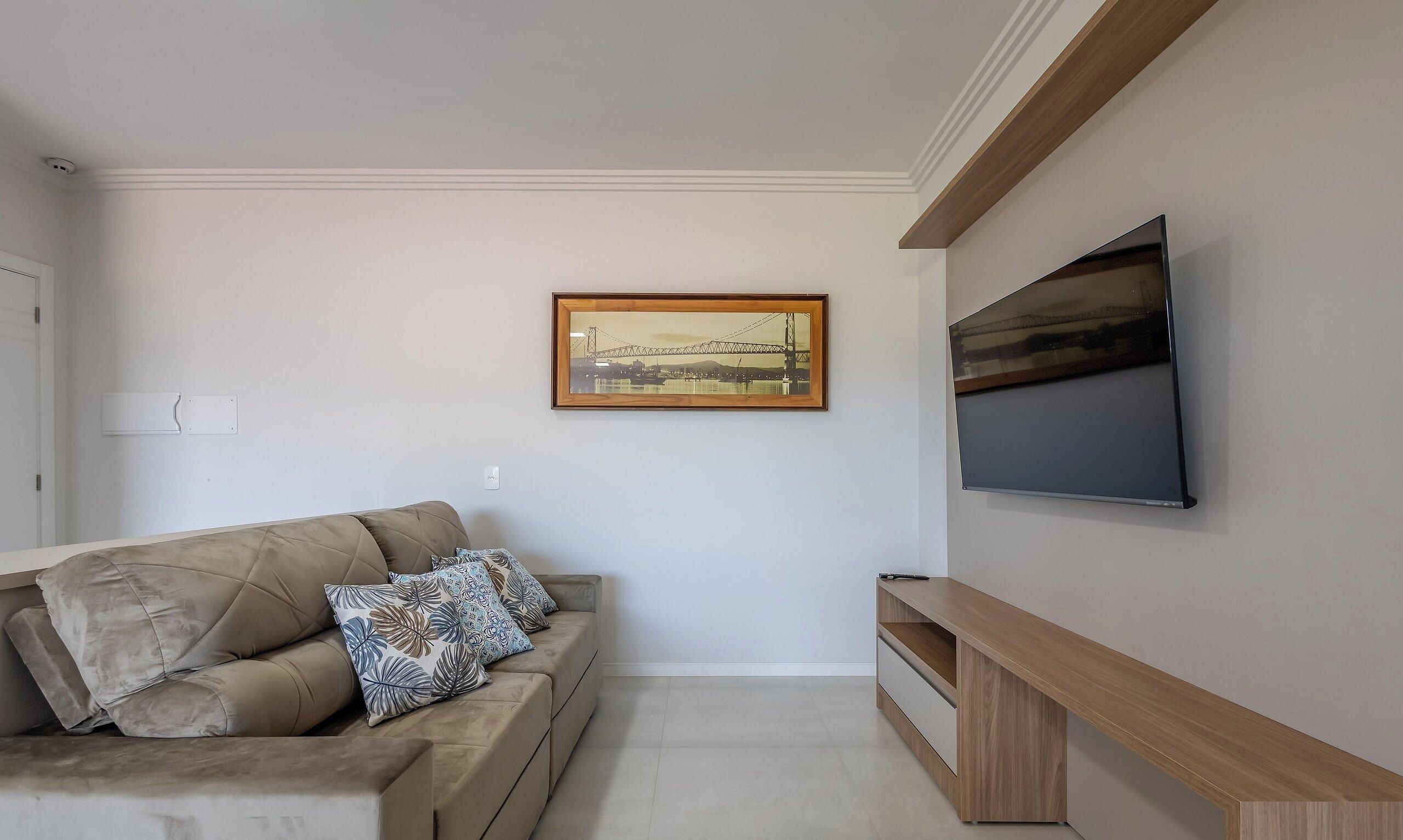 Basic Apartment | Living area | 40-inch Smart TV with digital channels