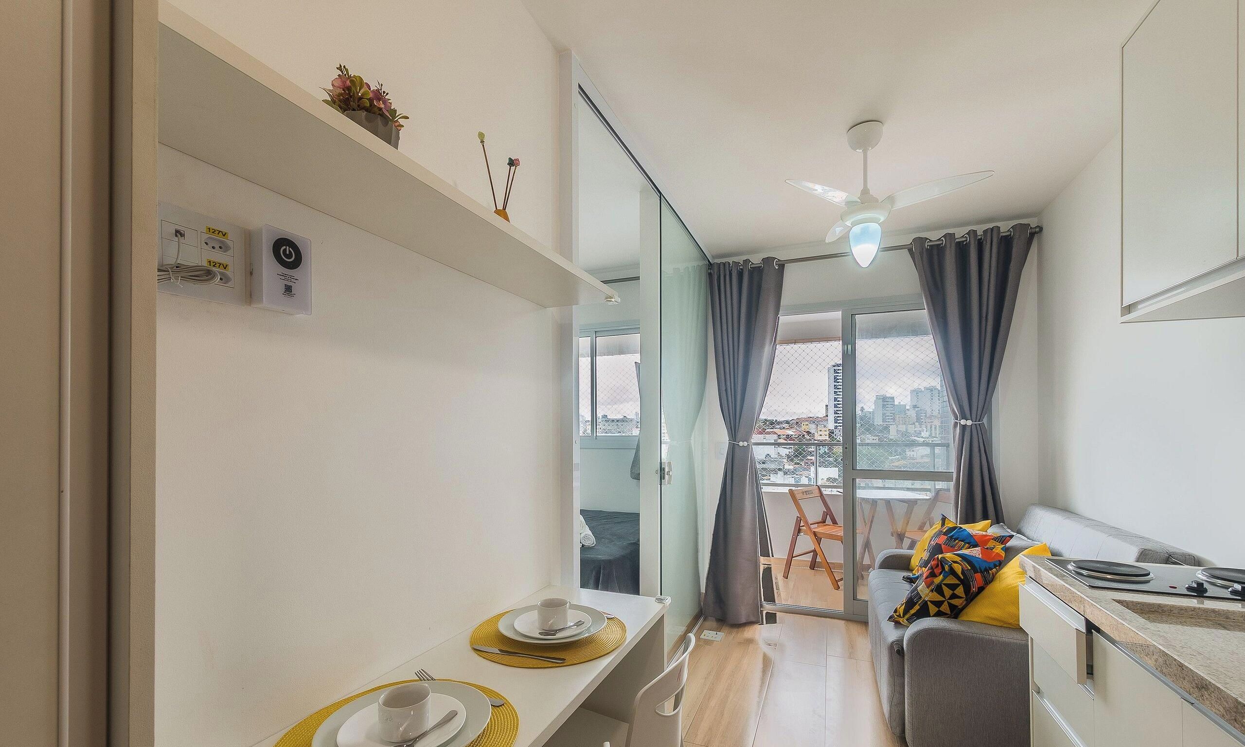 Basic Apartment | Living area | 40-inch TV with digital channels