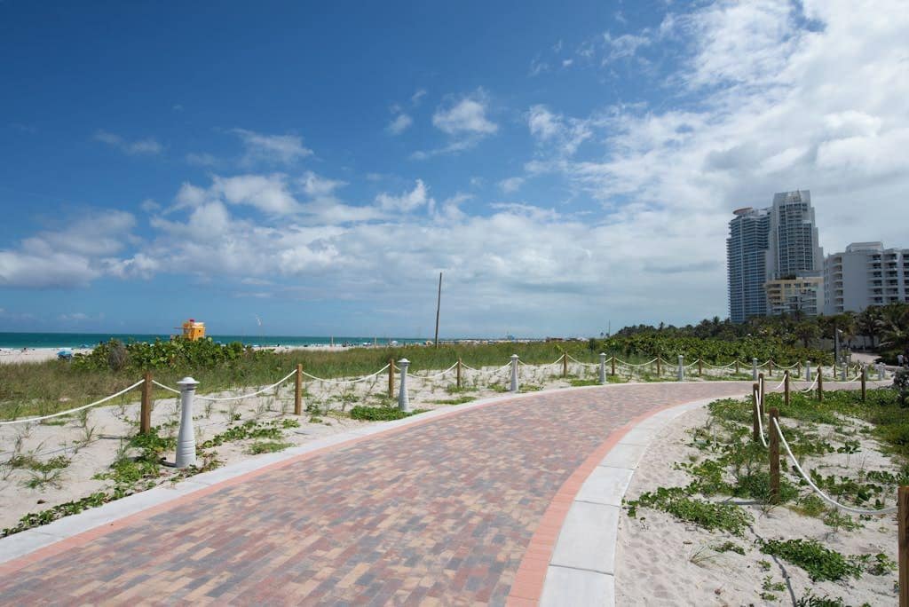 Beach nearby