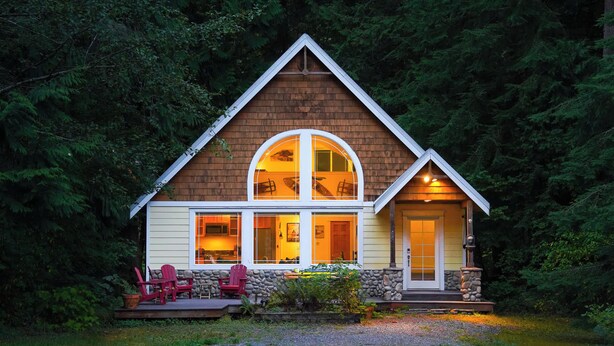 Exterior - Adventure-Ready Chalet with Hot Tub & Fireplace (Deming)