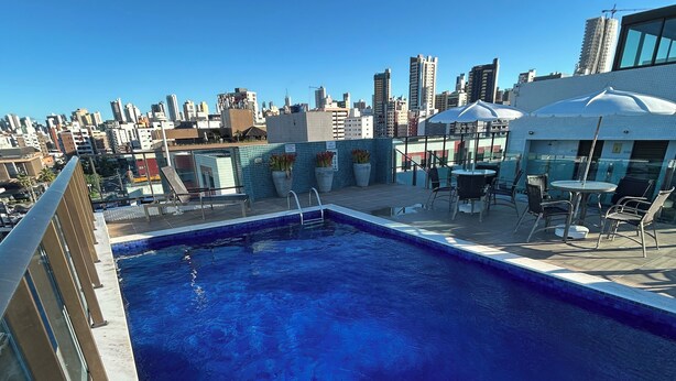 Outdoor pool - Melhores Flats - Divino, pertinho do mar (João Pessoa)