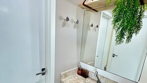 Apartment | Bathroom - Melhores Flats - Divino, pertinho do mar (João Pessoa)