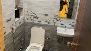 Shower, towels, soap - Allen Residency (Erode)