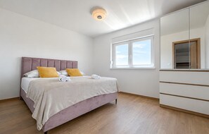 Bed - 1 bedroom amazing apartment in Povljana (Povljana)