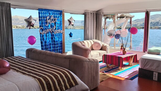 Deluxe Suite, Lake View - Titicaca Sariri lodge  (Puno)
