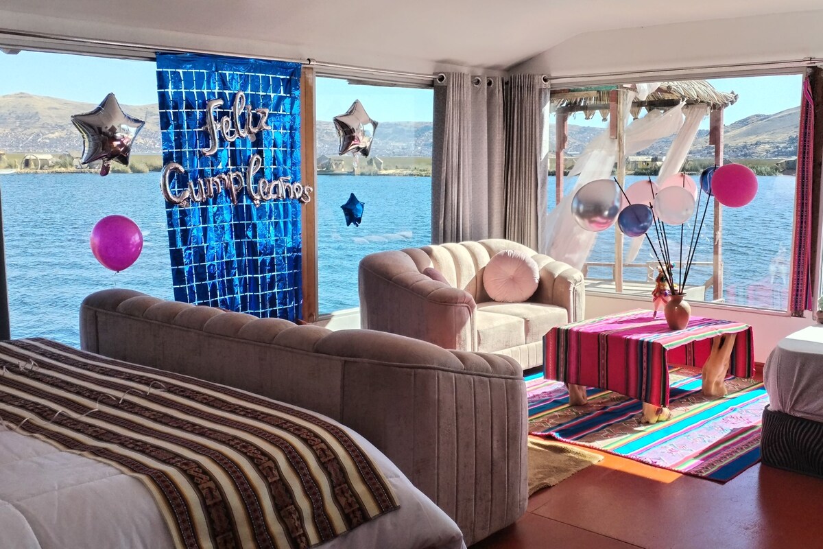 Suite Deluxe, vista lago | Postazione laptop