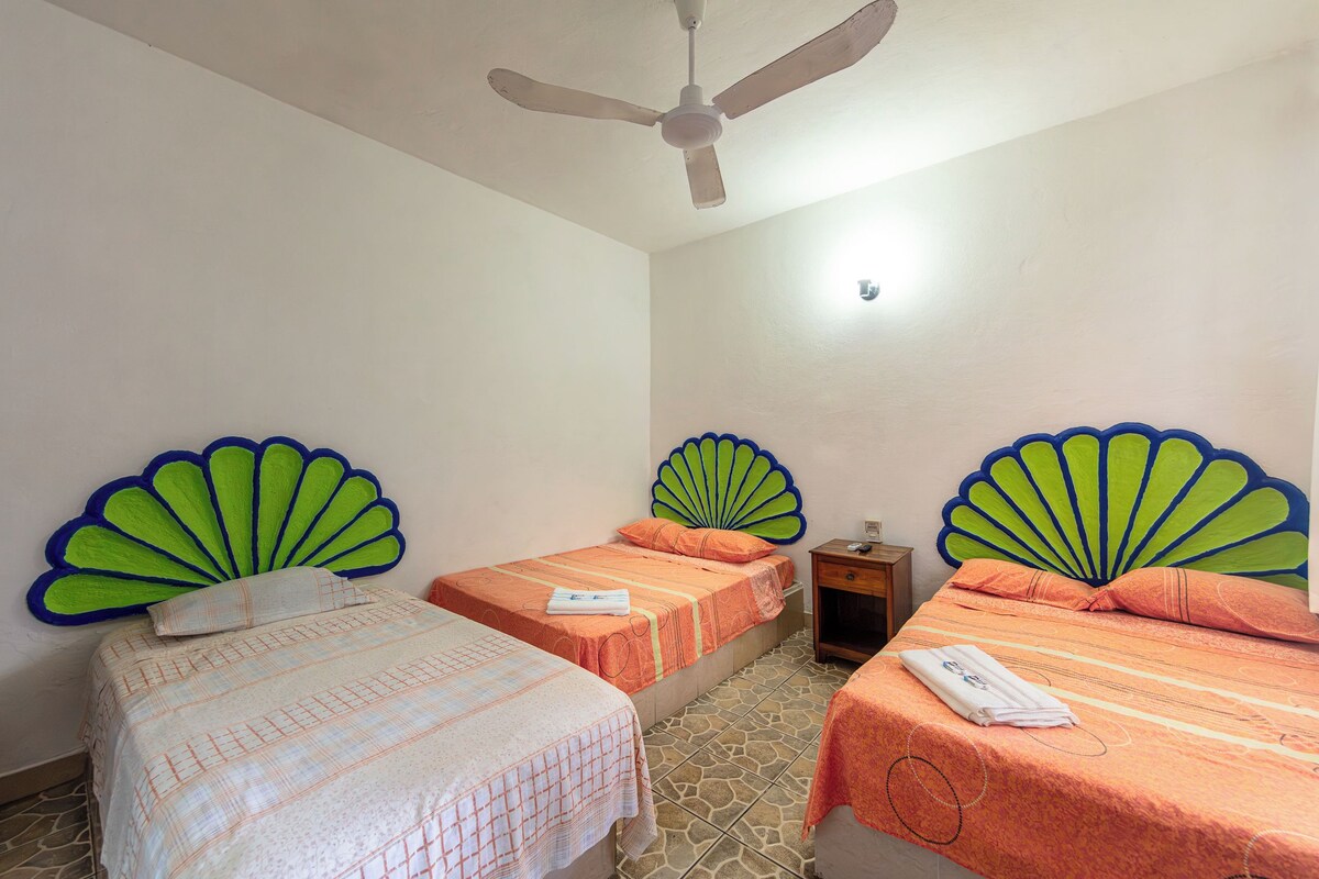 Triple Room, Garden View | Premium bedding, WiFi (free)