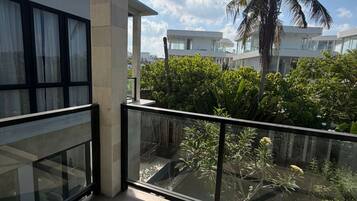 Deluxe Double Room, Balcony, City View | Terrace/patio