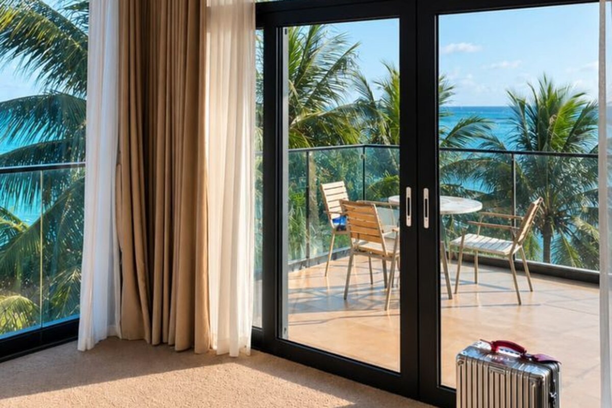 Suite Presidensial, balkon, pemandangan laut | Pemandangan pantai/laut
