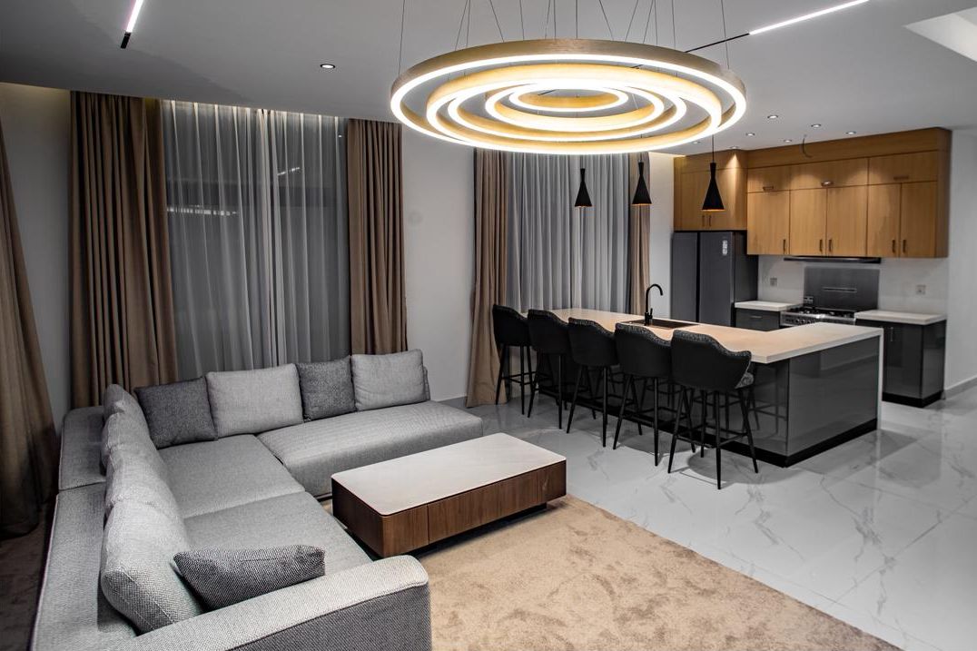 Presidential Suite, Balcony, Sea View | Living area