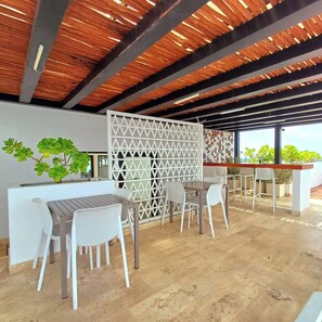 Outdoor dining - Studio Blue Playa del Carmen (Playa del Carmen)