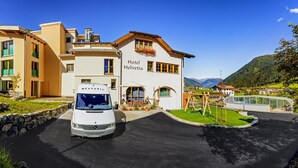 View from property - Hotel Helvetia (Val Muestair)