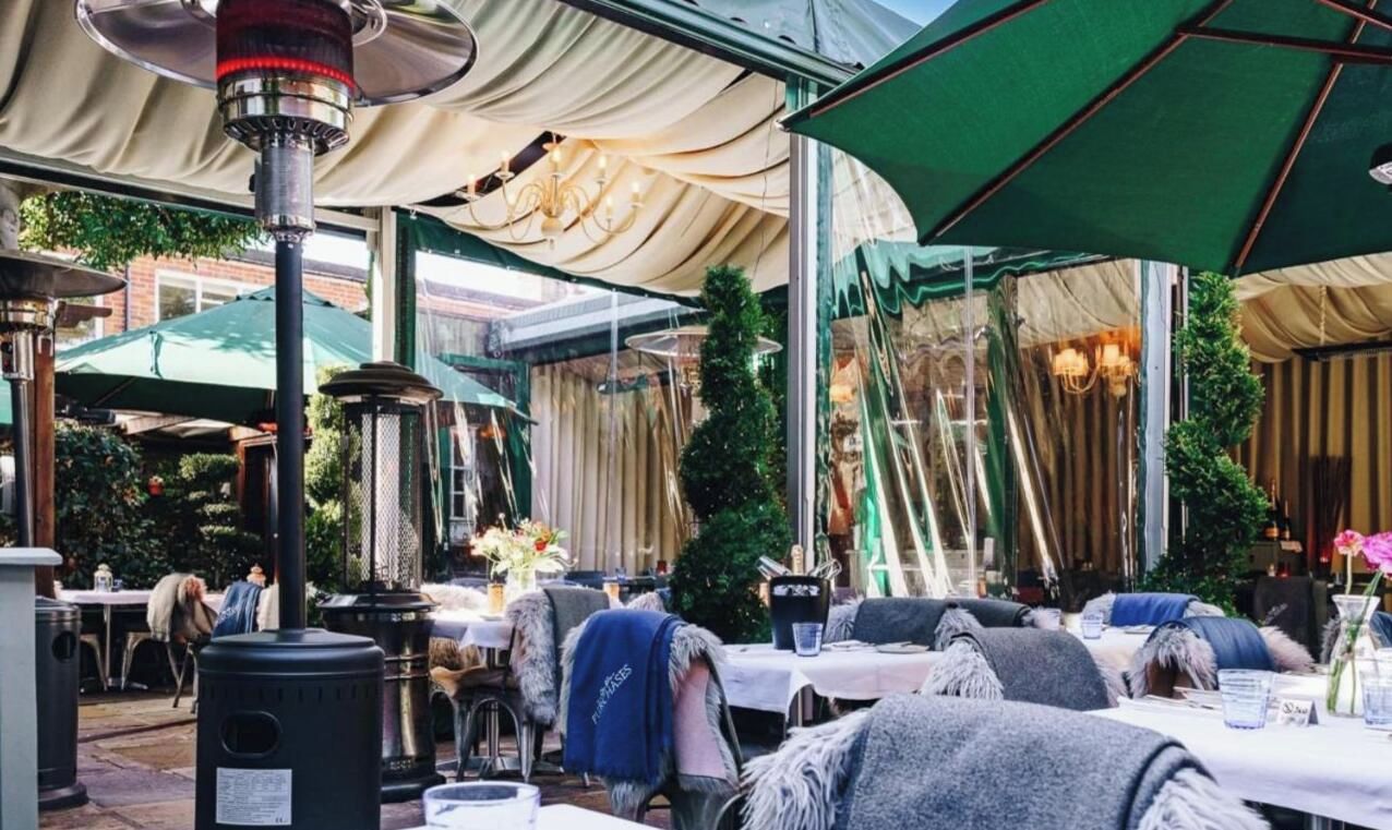 Uitzicht vanuit accommodatie