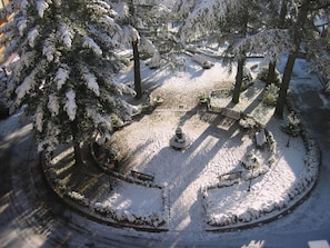 Vista des de l'allotjament