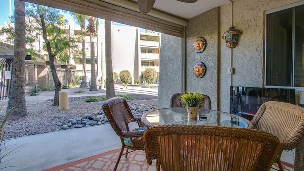Terrace/patio - Cozy 2 Bdrm Condo In Heart Of Old Town Scottsdale (Scottsdale)