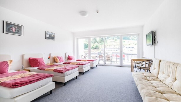 Uitzicht vanuit accommodatie