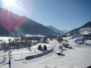 Vista des de l'allotjament