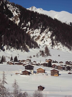 Vista des de l'allotjament