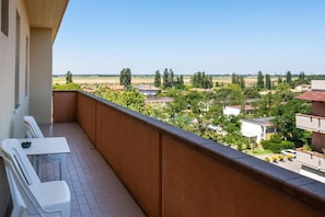 Blick von der Unterkunft