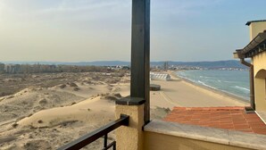 Blick von der Unterkunft