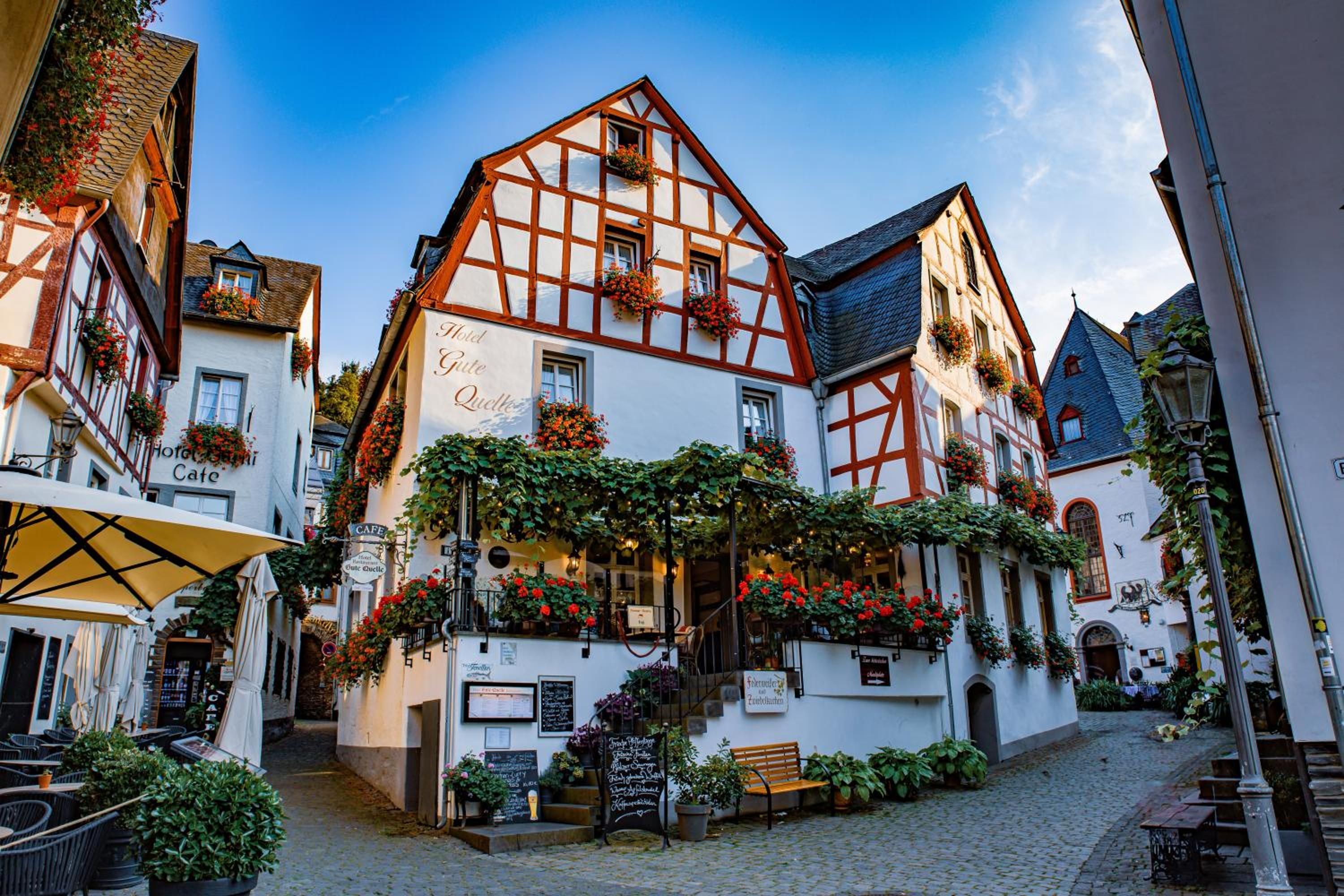 Blick von der Unterkunft