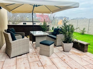 Uitzicht vanuit accommodatie