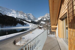Blick von der Unterkunft