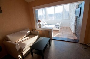 Uitzicht vanuit accommodatie