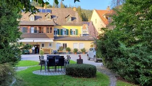 Blick von der Unterkunft