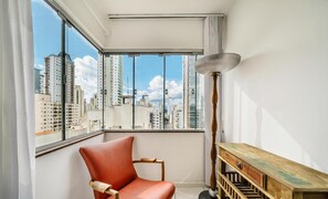 View from property - Apt Pé Na Areia Centro De Bc Próx Atrações Aco803 (Balneário Camboriú)