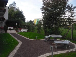 Uitzicht vanuit accommodatie