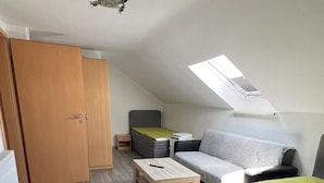 Blick von der Unterkunft