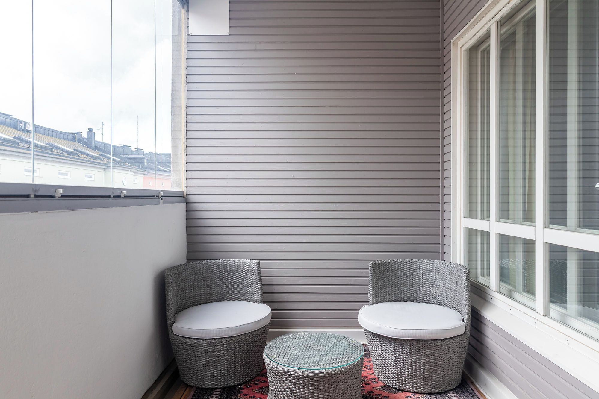 Apartamento City | Balcón