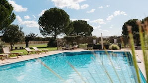 View from property - Sous Les Pins (Etoile-sur-Rhone)