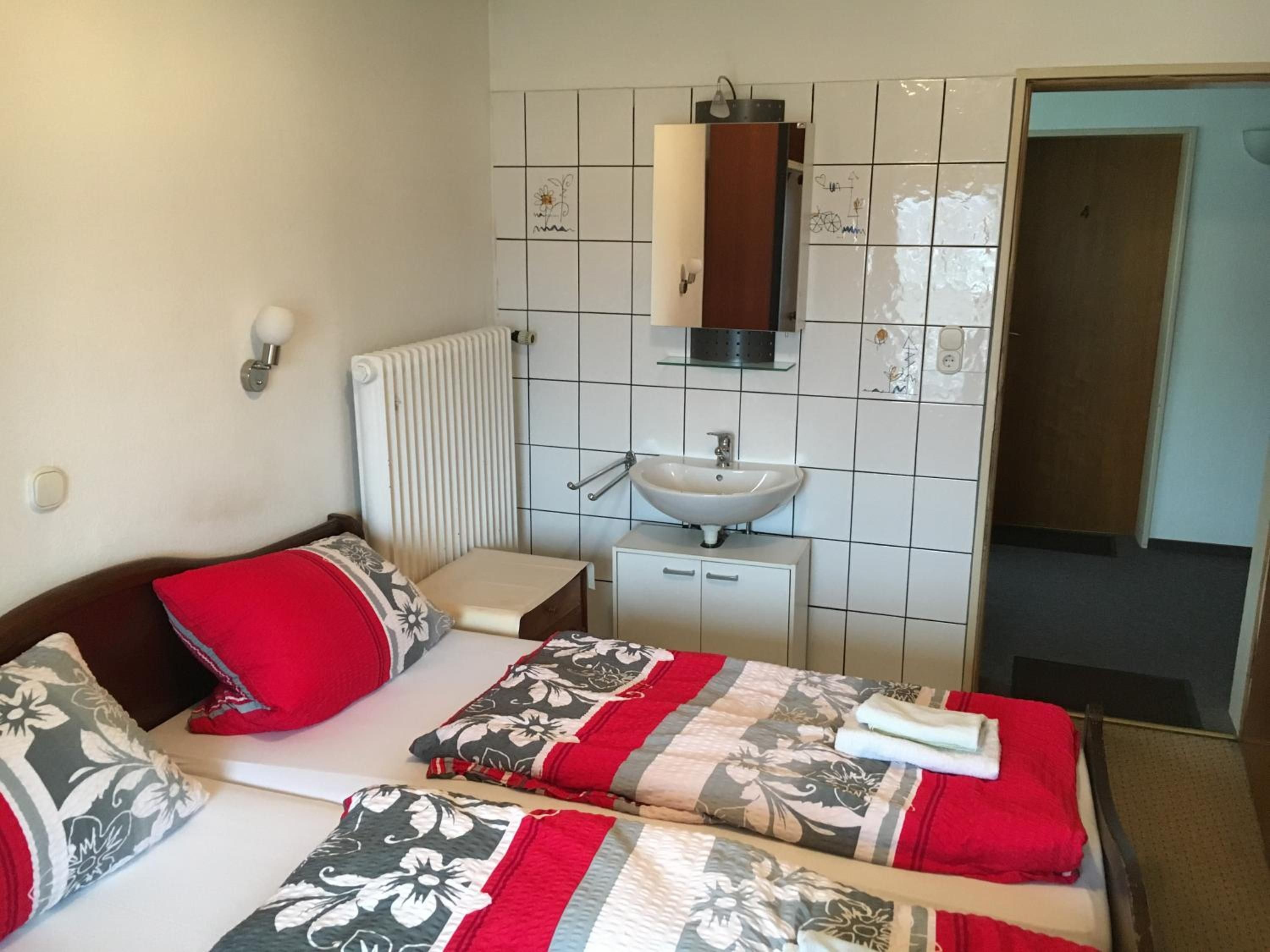 Blick von der Unterkunft