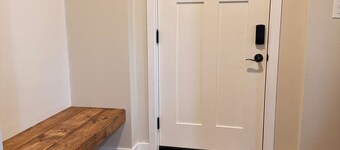 Beautiful 2-bedroom, 2-bathroom house with a yard in beautiful Halfway Oregon.