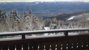 Blick von der Unterkunft