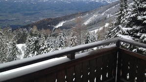 Blick von der Unterkunft
