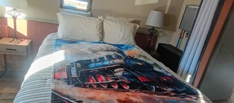 Railroad CABOOSE Apartment for nightly experience with upper cupola in Helper Ut