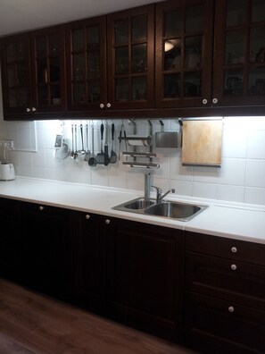 Private kitchen - ¡Perfect 8-bedroom house with AC in cool Valdealgorfa (Valdealgorfa)