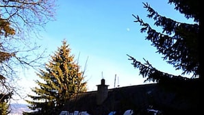 Blick von der Unterkunft