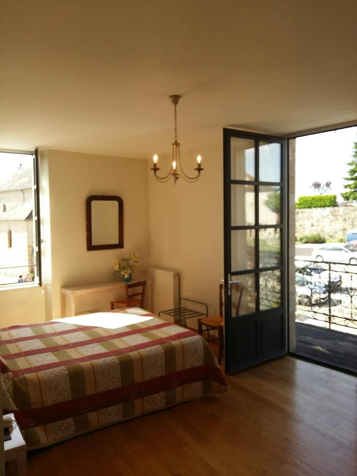 Uitzicht vanuit accommodatie