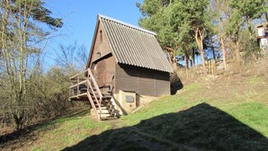 Blick von der Unterkunft